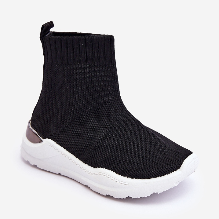 FR1 Barnstrumpa Sportskor Svart Benito 1