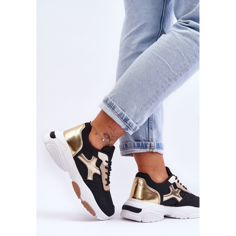 PS1 Sneakers med snörning för kvinnor Svarta Cortes 2