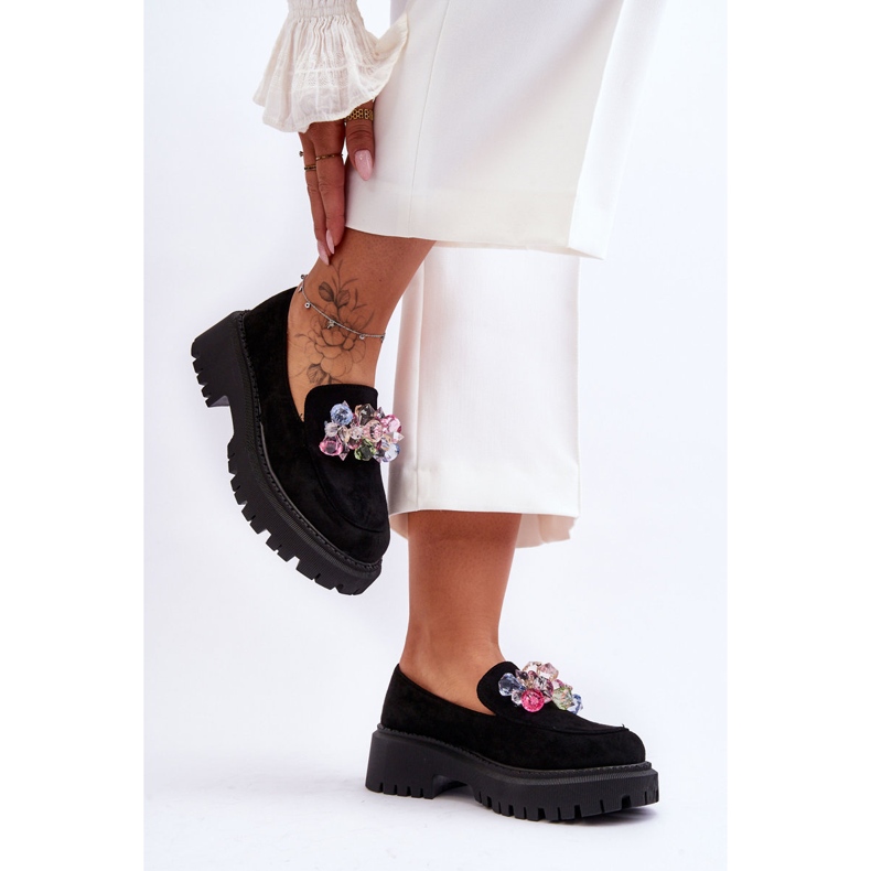 PS1 Kristall Loafers dam svart Avril 1