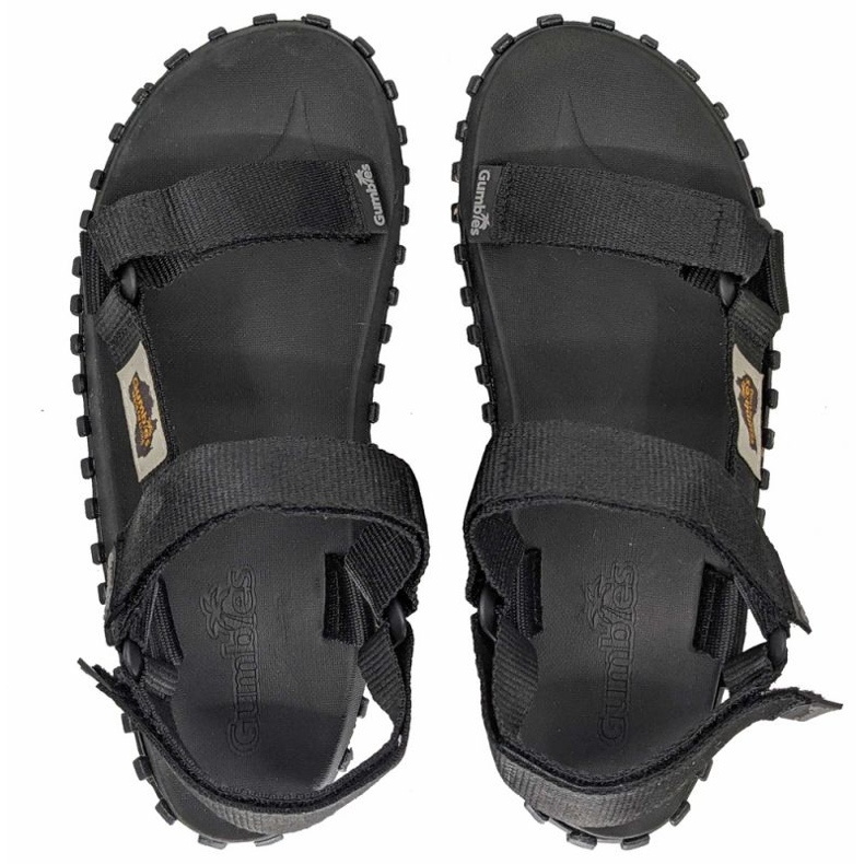 Sandaler Gumbies Scrambler Sandal G-SC-UNI-BLACK svart 1