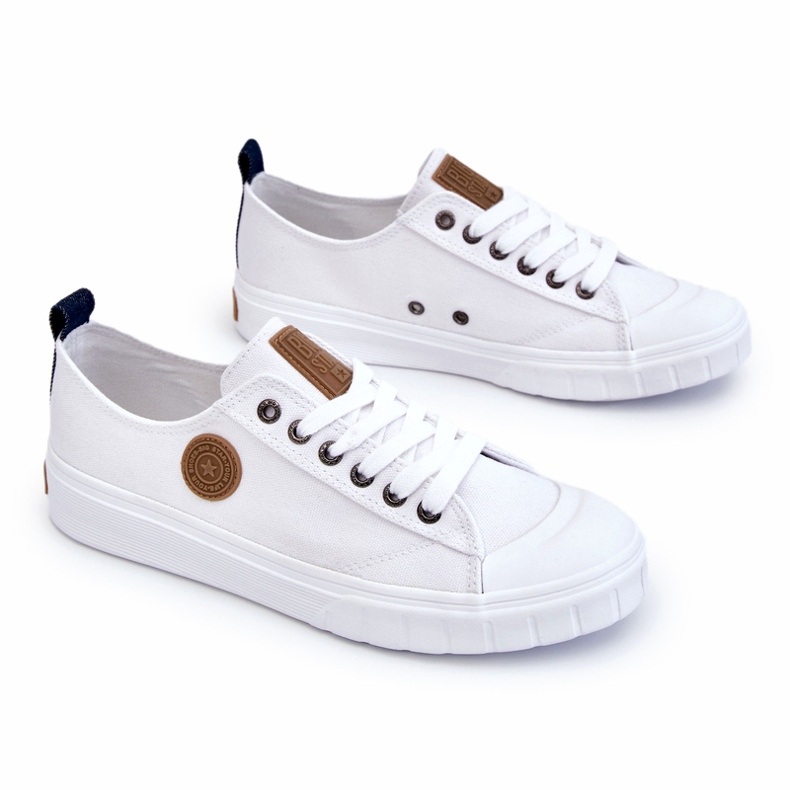 Sneakers för män Big Star LL174019 Vit 5