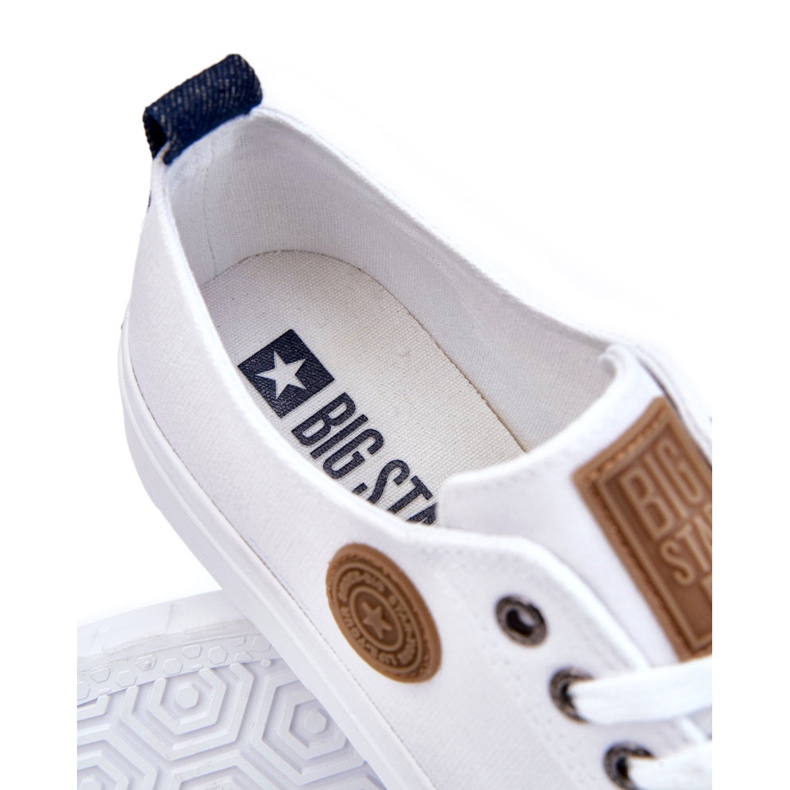 Sneakers för män Big Star LL174019 Vit 6
