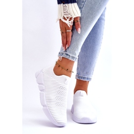 Kvinnors sportskor Slip-on Big Star DD274460 Vit 1