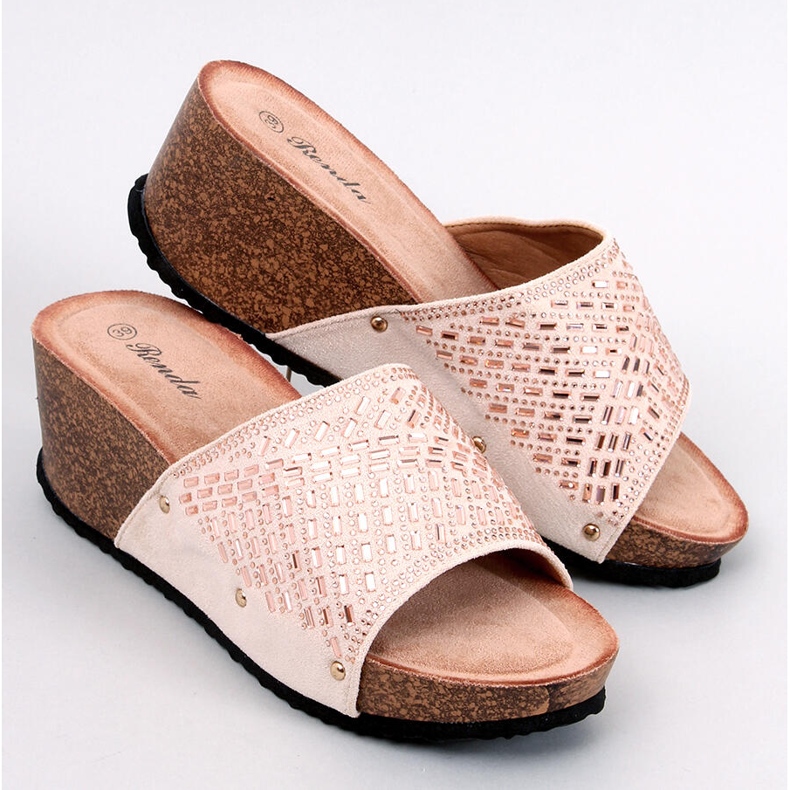 Greco Apricot sandaler beige 1