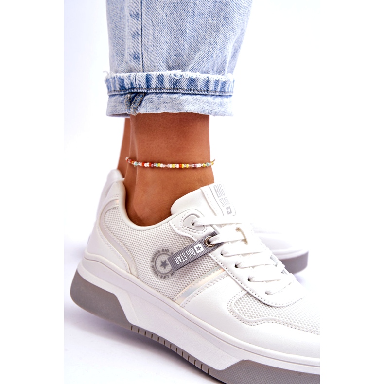 Classic Sneakers Memory Foam System Big Star LL274A024 Vit 4