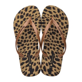 Ipanema Animale Print Ii Fem Flip Flops W 83306 AJ138 brun 2