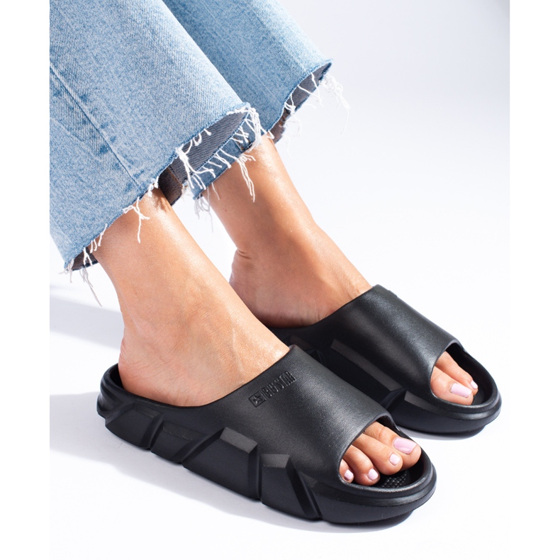 Svarta tofflor för kvinnor Big Star LL274594906 1