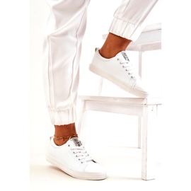 Läder Sneakers Big Star JJ274311 Vit 7