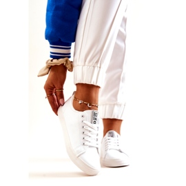 Läder Sneakers Big Star JJ274311 Vit 2