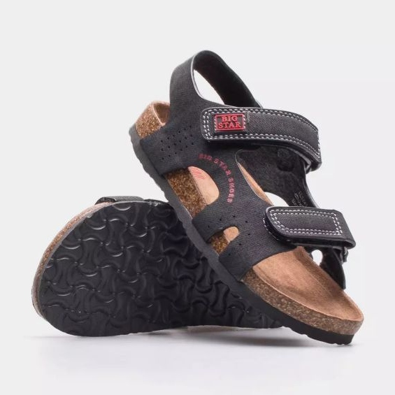 Big Star Jr sandaler LL374141 svart 1