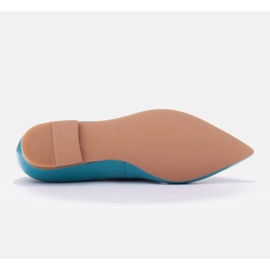 Marco Shoes Subtila ballerinor blå 2