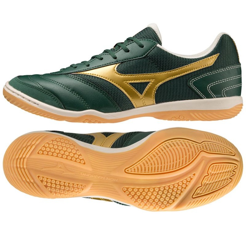 Mizuno Morelia Sala Club In M Q1GA230373 fotbollsskor grön grön 1