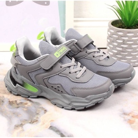 News Nyheter Jr EVE398B grå platåsportskor 1