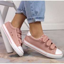 Kardborre sneakers Big Star W INT1842A rosa 1