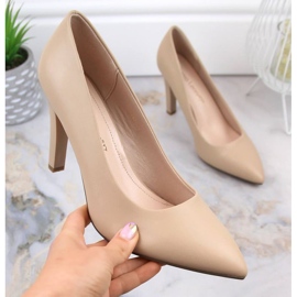Klackpumps Sergio Leone W SK415B beige 2