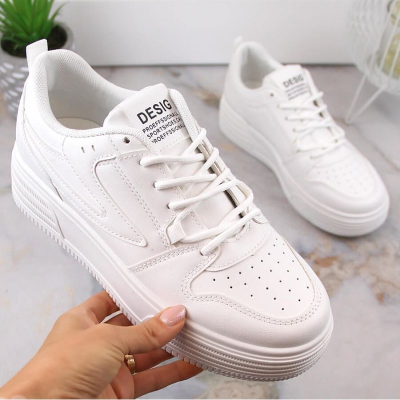 Vinceza W JAN231 plattformssportskor vita 1