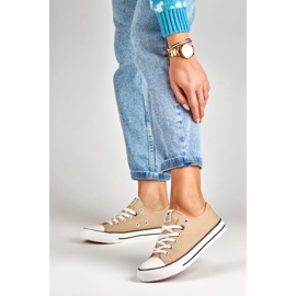 Beiga sneakers från La.Fi beige 2