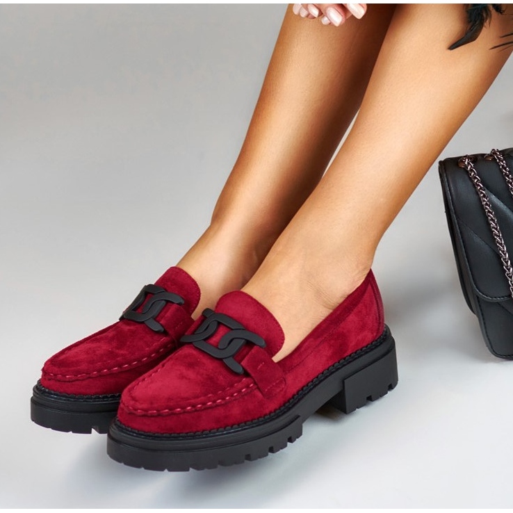 La.Fi Fuchsia plattform loafers rosa 1