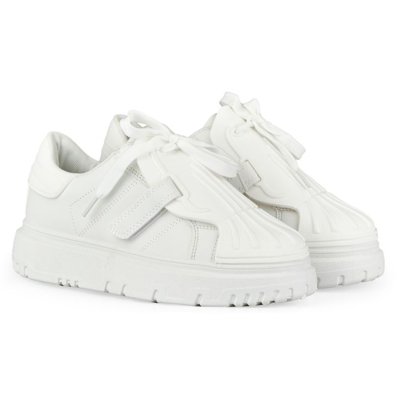 Fashionabla vita sportskor för kvinnor 1