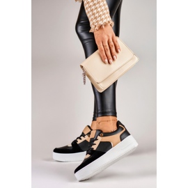 Fashionabla svarta sportskor för kvinnor 2