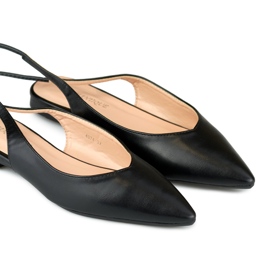 Svart bundna ballerinor 1