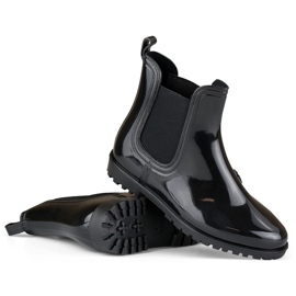 Klassiska svarta gummistövlar 1