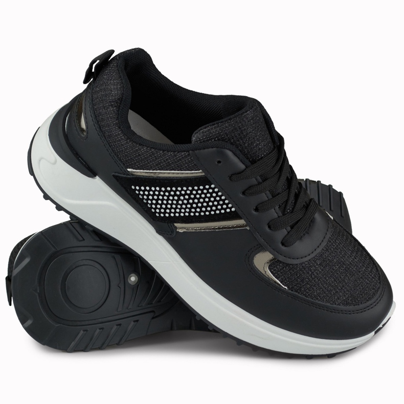 Svarta sportskor för kvinnor 1