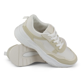 Klassiska Violett sneakers för kvinnor beige 1