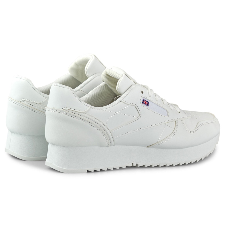 Klassiska vita sneakers för kvinnor 1