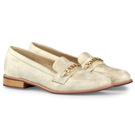 Guldskor med kedja gyllene 1