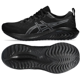 Asics Gel-Excite 10 M 1011B600 002 löparskor svart 1