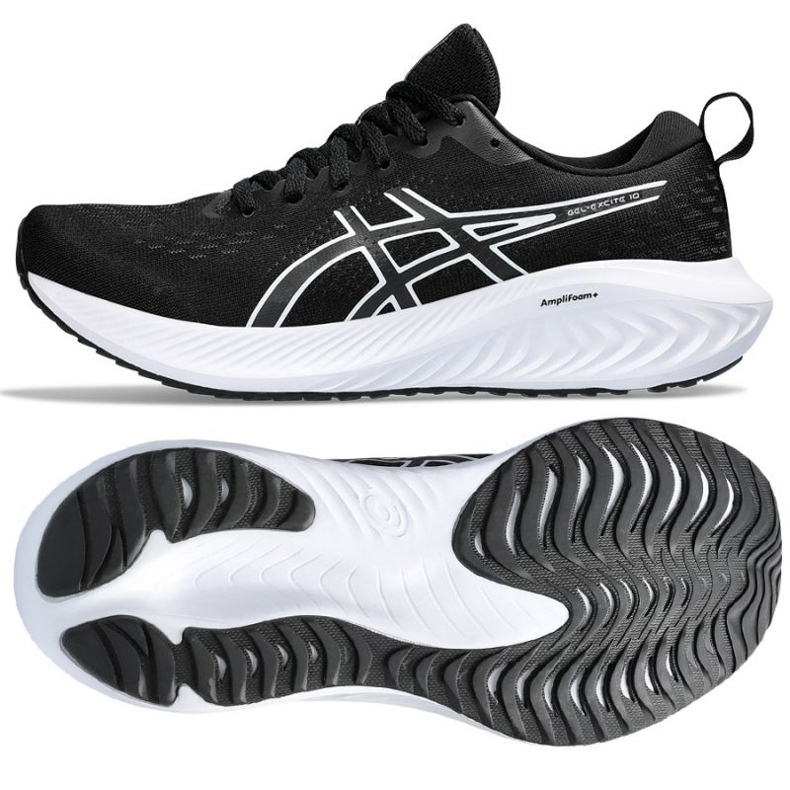 Asics Gel-Excite 10 W 1012B418 003 löparskor svart 1