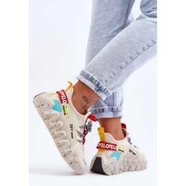 PS1 Fashionabla Slip-on Sneakers Beige Evolution 2