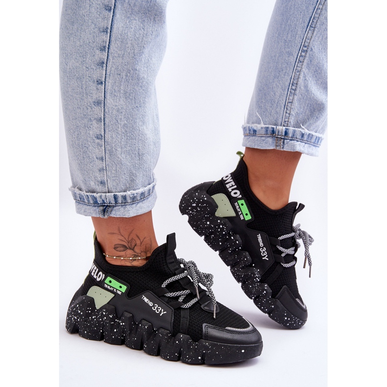 PS1 Svarta Evolution Fashion Slip-on Sneakers 2