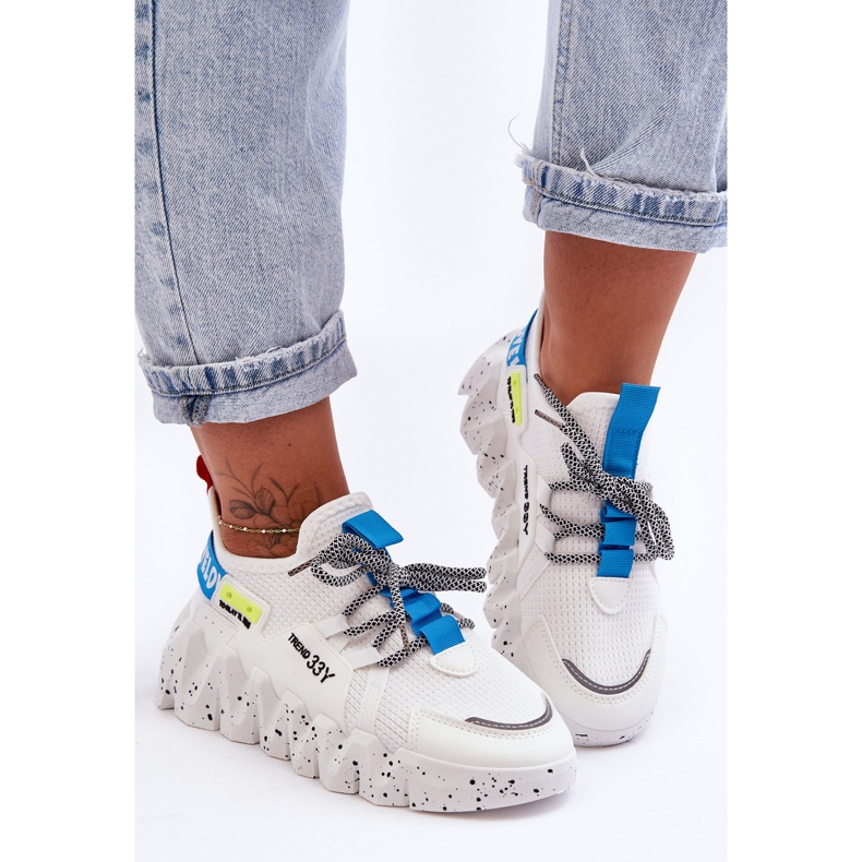 PS1 Fashionabla Slip-on Sneakers White Evolution vit 1