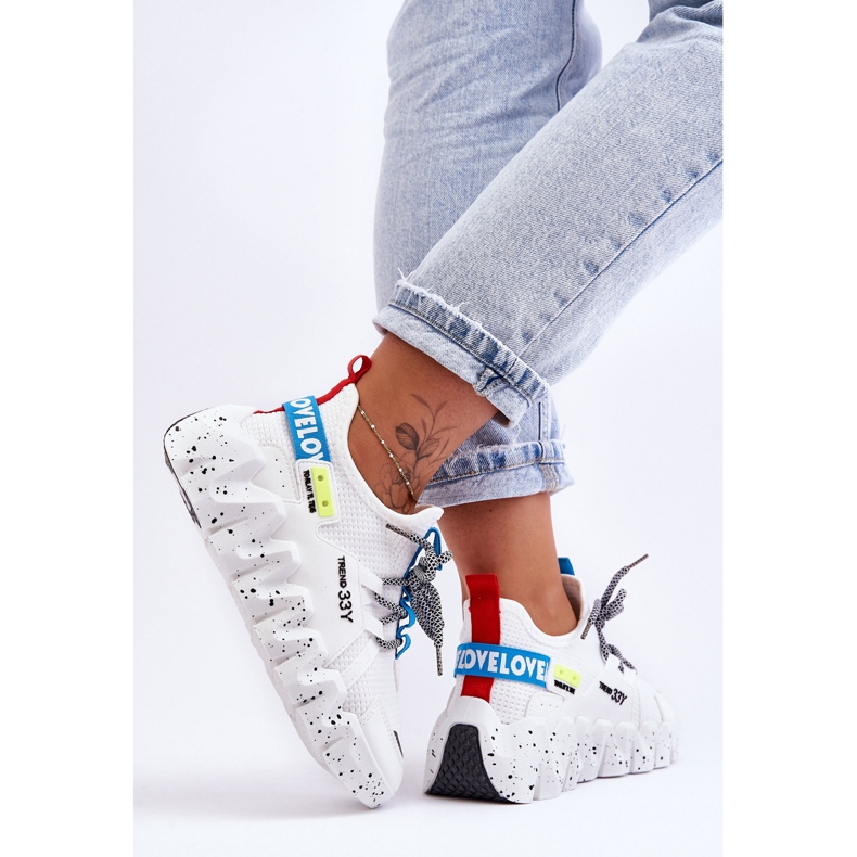 PS1 Fashionabla Slip-on Sneakers White Evolution vit 2