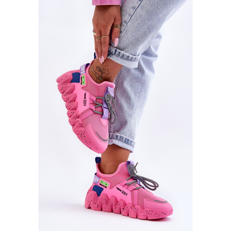 PS1 Fashionabla Slip-on Sneakers Rosa Evolution 2