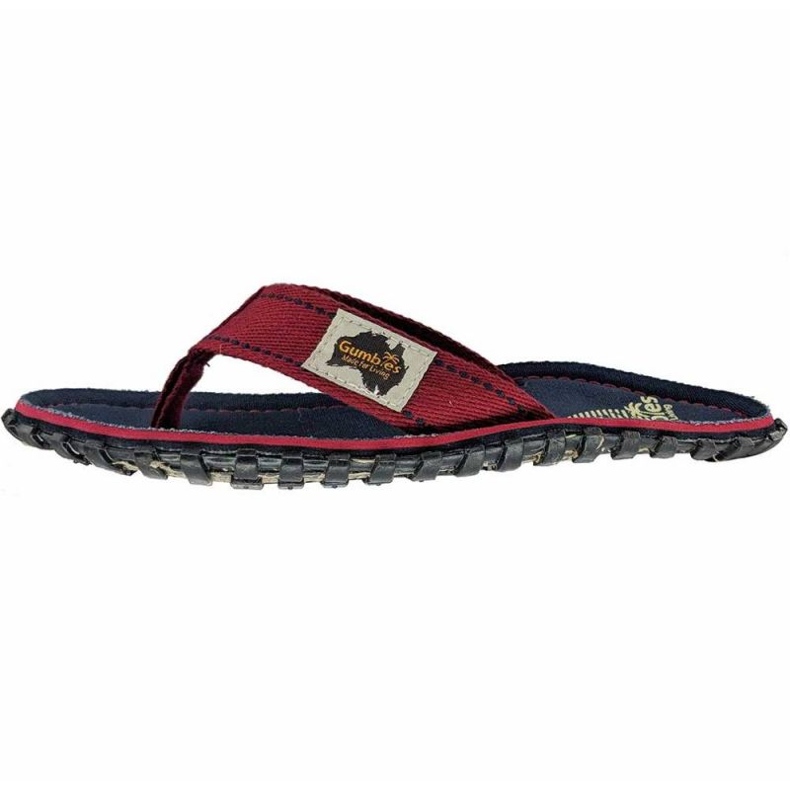 Gumbies Islander Navy Coast Flip Flops 708210945547 röd 1