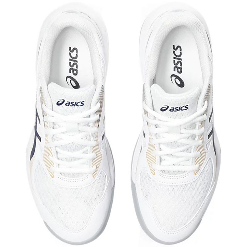Asics Upcourt 5 W 1072A088 104 volleybollskor vit vit 1