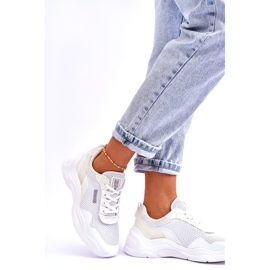 Damtyg Sportskor Memory Foam System Big Star LL274A064 Vit 2