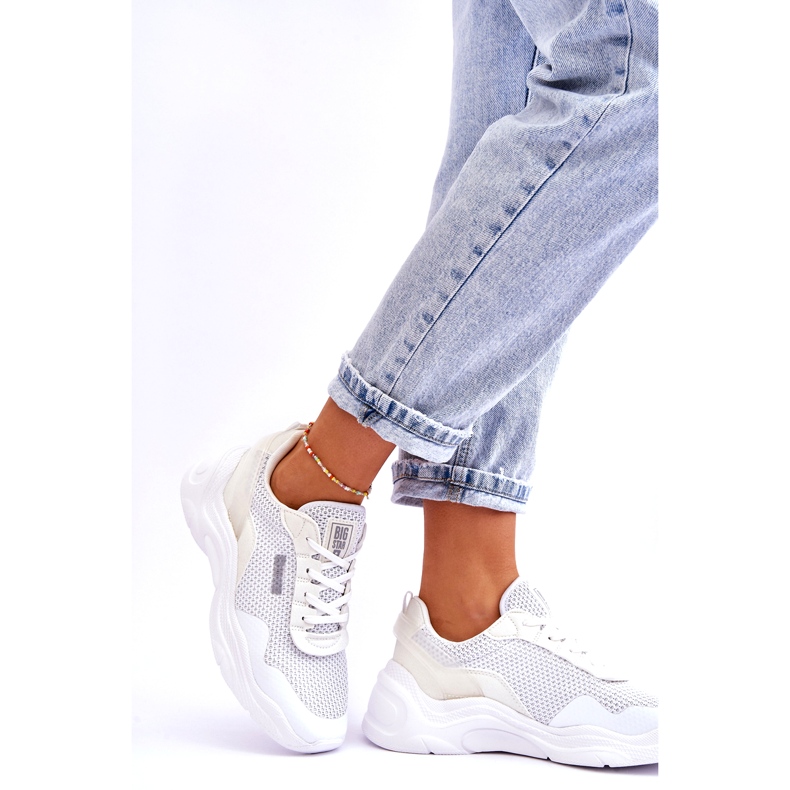 Damtyg Sportskor Memory Foam System Big Star LL274A064 Vit 2