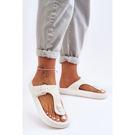 Damflipflops i skum Vita Apollo 1