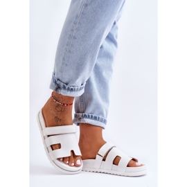 Klassiska damsandaler Vit Molie 2