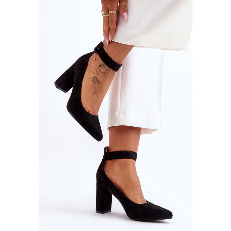 Mocka Elegant Pumps Black Gloria svart 2