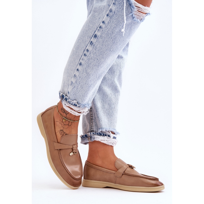 PM1 Klassiska Loafers för kvinnor Brun Cortez 2