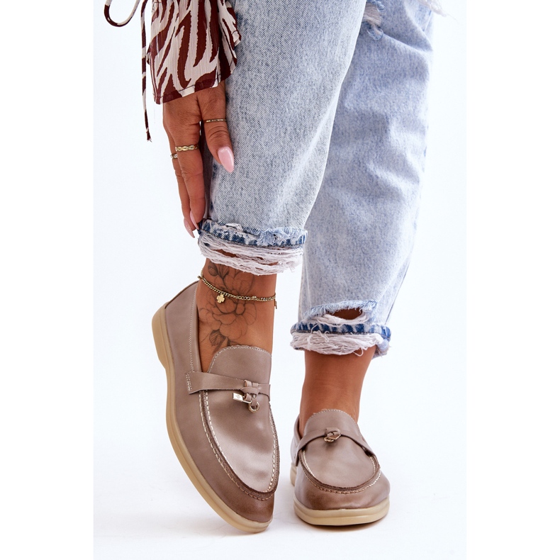 PM1 Klassiska Loafers för kvinnor Grå Cortez 1