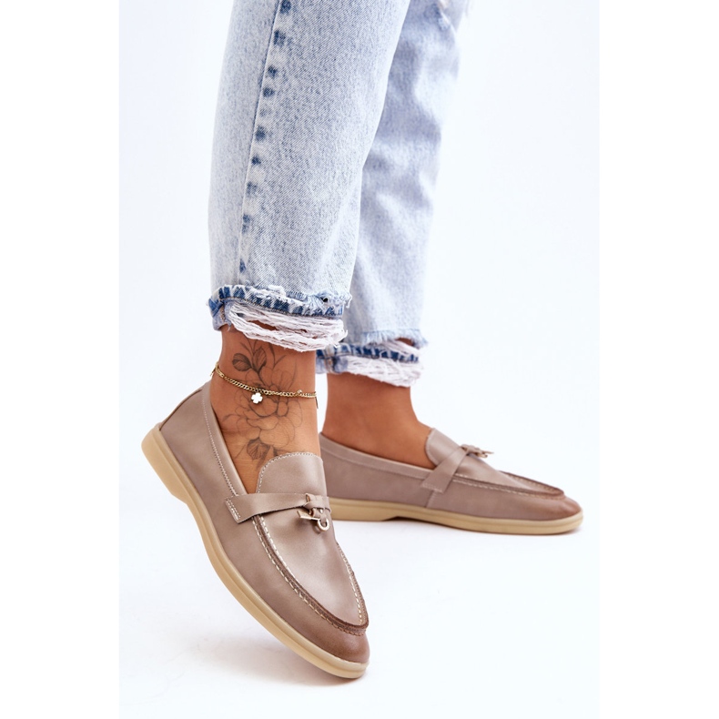 PM1 Klassiska Loafers för kvinnor Grå Cortez 2