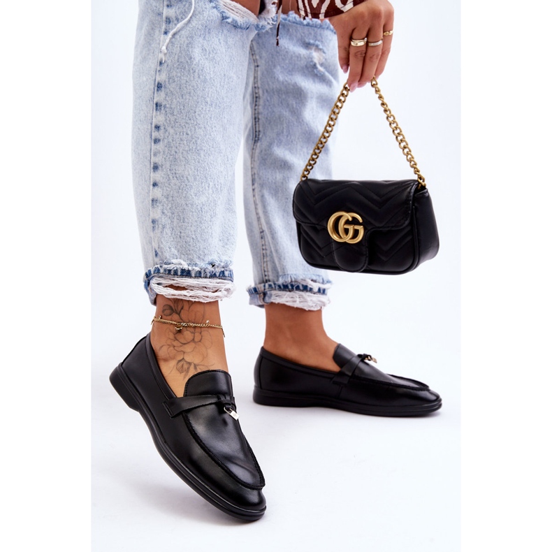 PM1 Klassiska Dam Loafers Svart Cortez 1