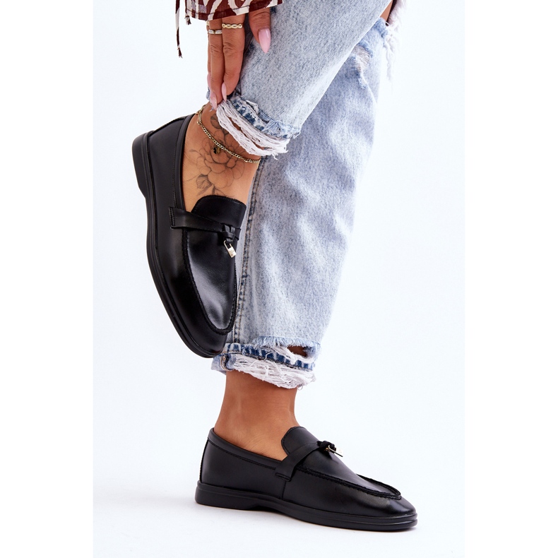 PM1 Klassiska Dam Loafers Svart Cortez 2