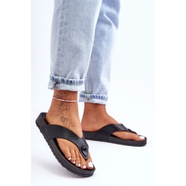 Flip Flops för kvinnor Black Bellitta svart 1